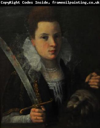Lavinia Fontana Judith with the head of Holofernes.